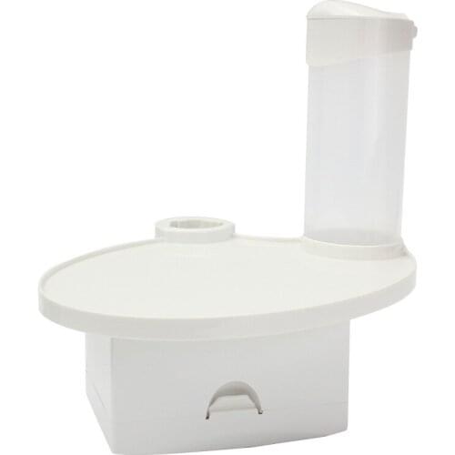 Dental Chair Scaler Tray Parts Instrument Dentistry Disposable Cup Storage Holder With Paper Tissue Box Oral Chair Accessories