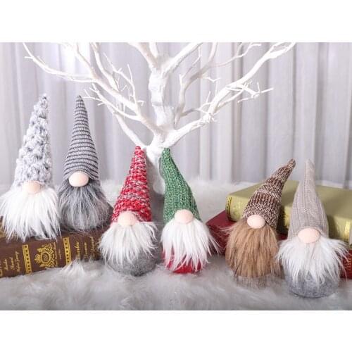 Christmas Decoration Supplies Doll Pendant Decorative Ornaments Faceless Old Man Christmas Doll Navidad Christmas Gift