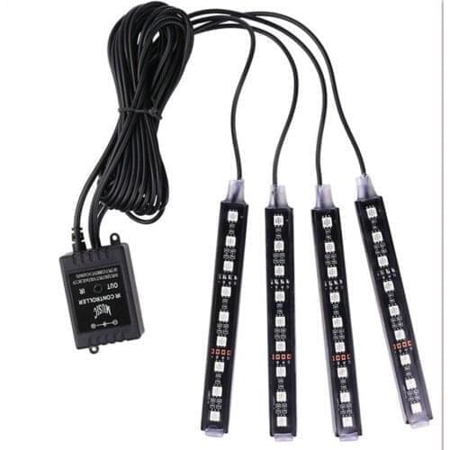NEW Car Remote Interior decoration LED Strip For creta ix25 toyota avensis t25 ford explorer 5 kia k3 citroen c5 audi a3 8p