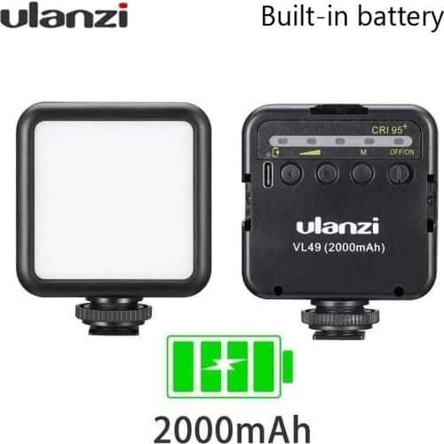 Ulanzi Universal 49 LED Light for Video Shooting Facebook Live Illumination Lighting Lamp for DJI osmo mobile 3 2 Smooth 4
