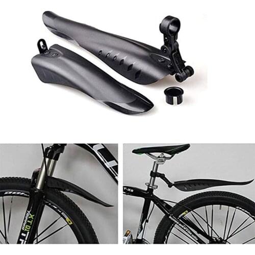 Bicycle Fenders Lengthened Waterproof Adjustable Mountain Bike Front Rear Mudguards