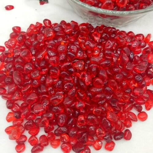 100g Addition of red glazed gravel for Buddha Xiu Manza degaussing
