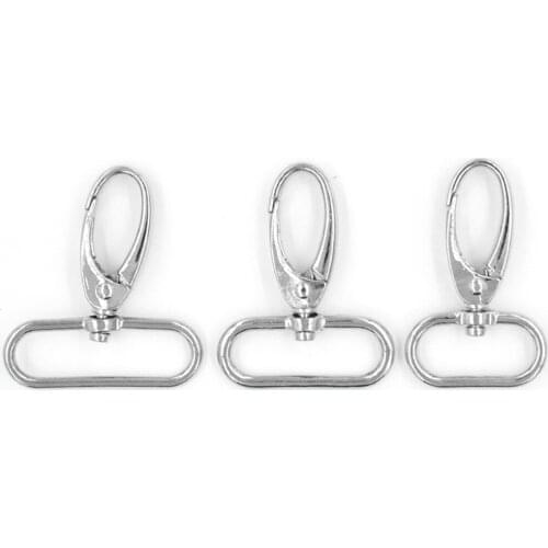 32 mm wide diameter size. dog buckle. Lobster clasp. Bag buckles, chain buckle, key chain, jewelry clasp. Zinc alloy buckle