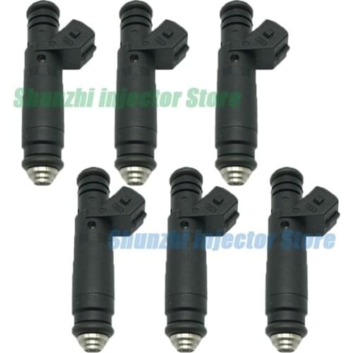 6pcs 630cc Fuel Injector Nozzle For FORD AUDI GENUINE SIEMENS DEKA 60lb LS1 LS6 Mustang 5.0 630cc Bosch EV1 FL114961 FI114961