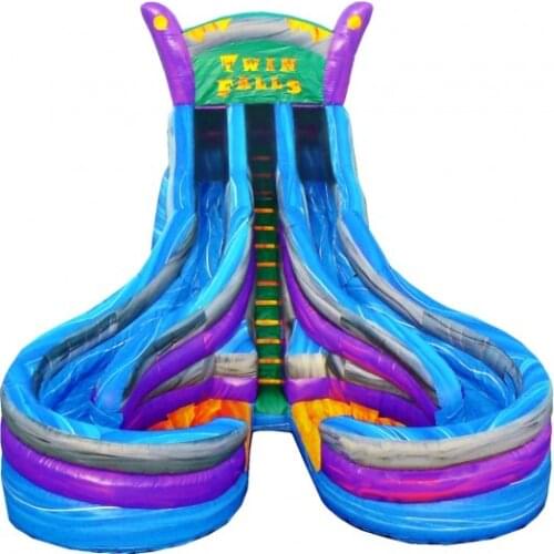 Large mobile inflatable water slide for sale,inflatable kids slide with pool for outdoors