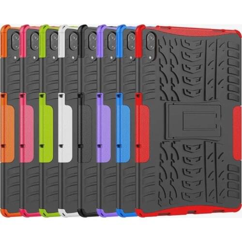 Kickstand Case For Lenovo Tab P11 Funda , Heavy Duty Armor Case For Lenovo P11 TB-J606F TB-J606N TPU+PC Cover Hard Stand +Pen