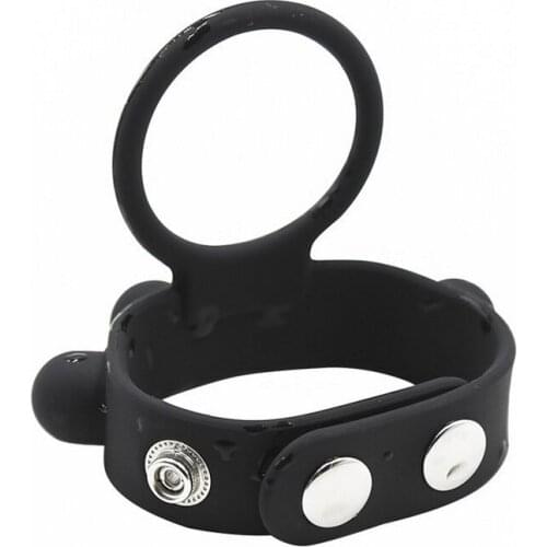 Ding Ding Ring Silicone Speed Penis Ring Silicone Belt Buckle Black Rooster Ring Mens JJ Sleeve