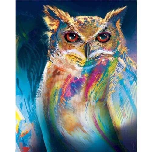 GATYZTORY 5D Diy Diamond Painting Cross Ctitch Kits Diamond Mosaic Embroidery Eagle animals 5d Painting Square/Round Drill Gift