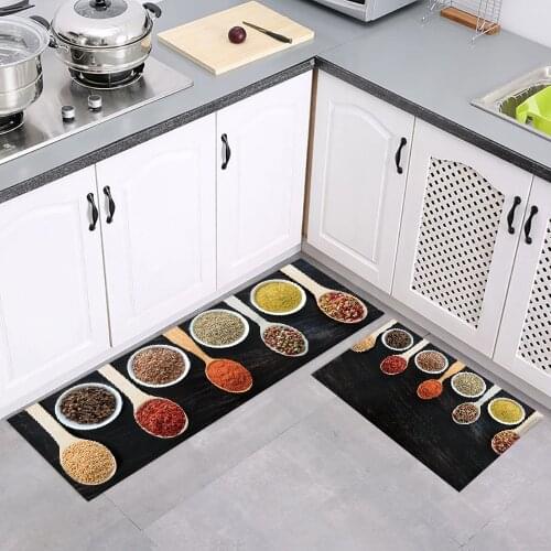 Hot Sale Modern Kitchen Mat Home Entrance Doormat Bedroom LivingRoom Decoration Floor Carpet Balcony Bathroom Anti-Slip Long Rug