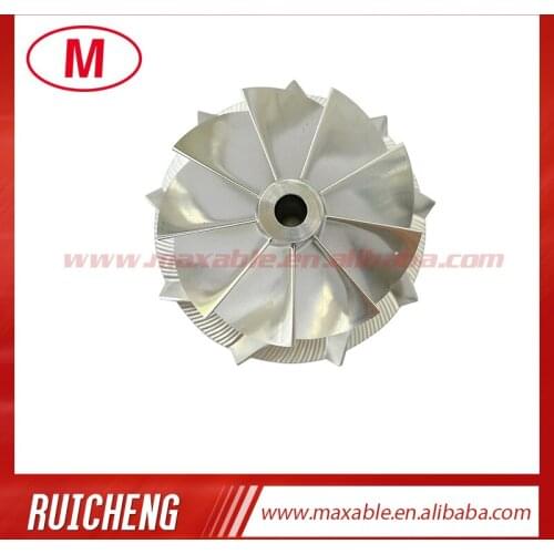 GT1749V 41.83/54.00mm 9+0blades Reversehigh performance turbocharger billet/milling/aluminum 2618 compressor wheel for 06L145702