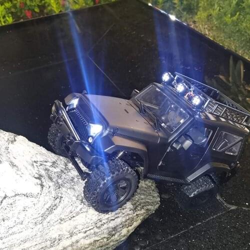 JY66 1:14 90 Minute Endurance Remote Control Rc Car With Light Simulation 4wd Full Scale 2.4g RC Off Road Vehicle Toy Model Cars