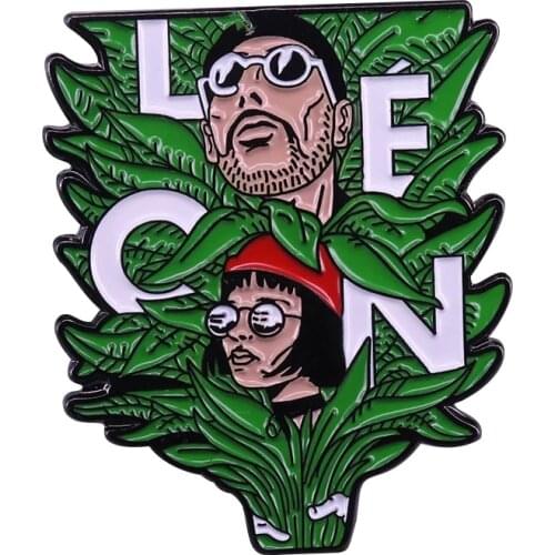 Leon The Professional House Plant Enamel Pin Just your friendly neighbourhood assassin