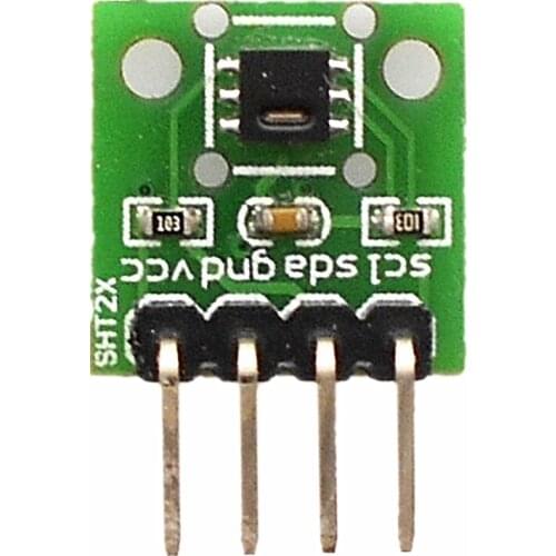 10mm SHT20 SHT21 Temperature and Humidity Sensor Module 2.0mm pitch IIC communication I2C