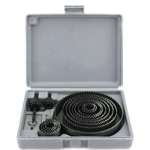 ANENG 16Pcs/Set Carbide Drill BitsWood Drills Tapper Hole Saw Set Durable Use Tools for Woodworking