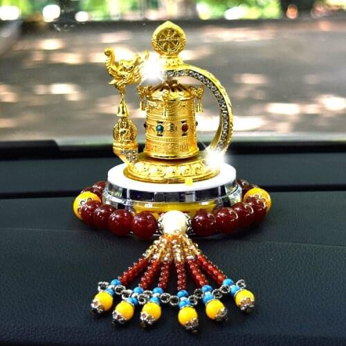 2020 NEW EFFECTIVE BLESS SAFE AND GOOD LUCK TALISMAN PROTECTION- SOLAR ENERGY BUDDHIST SCRIPTURES PRAYER WHEEL