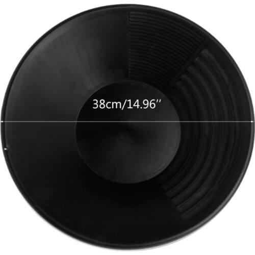 Plastic Gold Basin Nugget Mining Pan Dual Riffle Dredging Prospecting River Tool Wash Gold Panning Equipment Gold Rush sieve