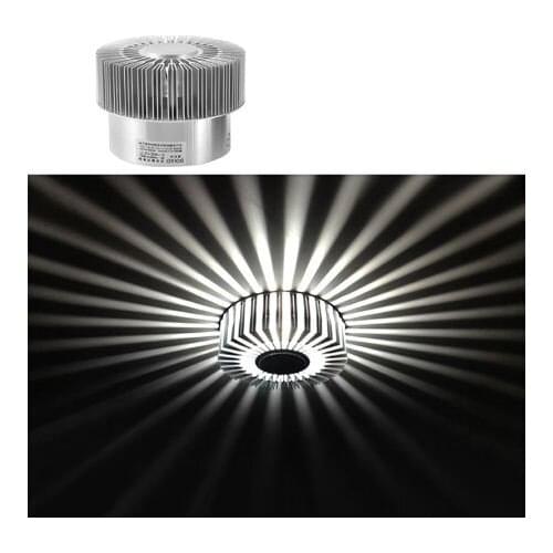 Sun Flower Creative LED Ceiling Light Home LED 3W Hall Light Aisle Porch Decoration Ceiling Light Bar Cafe KTV Colorful Lighting