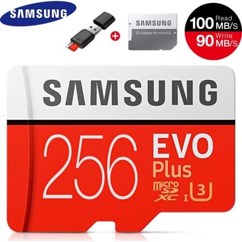 Original Samsung micro sd card Memory Card 128GB 64GB 256GB Class10 SDXC U3 4K tarjeta micro sd TF Flash Card For smart phones