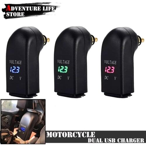 For BMW R1200GS F800GS ADV R1250GS F850GS F650GS F750GS Motorcycle 4.8A Dual USB Charger Power Adapter Cigarette Lighter Socket