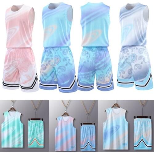 Custom Men College Basketball Jerseys kits ,Basketball Uniform Sets Professional Throwback T-shirts Basketball Quick Dry Jersey