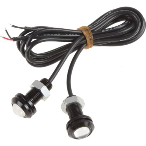 3W 12v LED External Lights Lamp Car DRL Truck Car Daytime Running Light Parking Light Auto Led Eyes Light For Cars Automobile