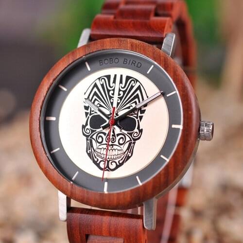 BOBO BIRD V-Q12 Unique Detail Wood Watches Men Quartz Clock Quality Chinese Products Drop ship relogio masculino