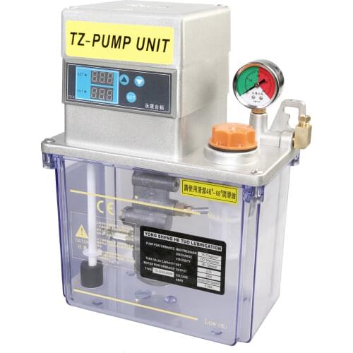 CE Electric Lubrication oil pump gear lubricator oiler lubricating unit TZ2262-200X for centralized lubrication system cnc