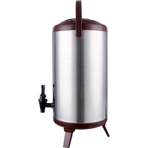 Milk tea bucket heat preservation bucket 10L stainless steel milk tea bucket milk insulation bucket water dispenser keep warm