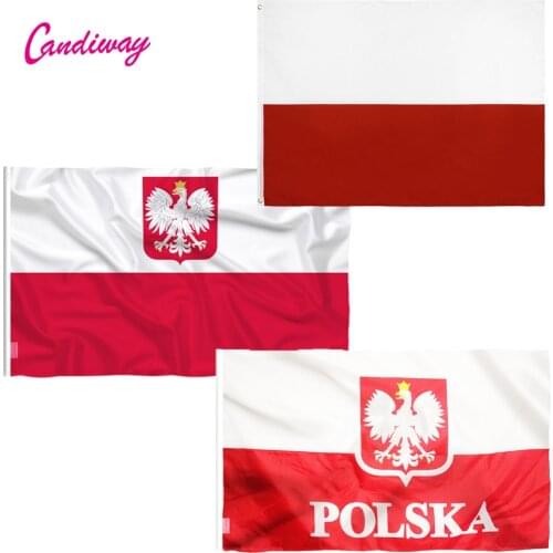 Poland flag 3*5 foot White Red Poland flag garden decoration indoor and outdoor in the European Union