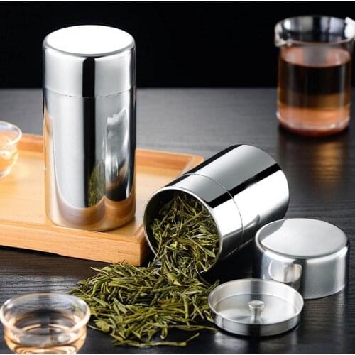 Stainless Steel Airtight Coffee Container Storage Canister Set Coffee jar Canister 304 stainless steel For Coffee Beans Tea