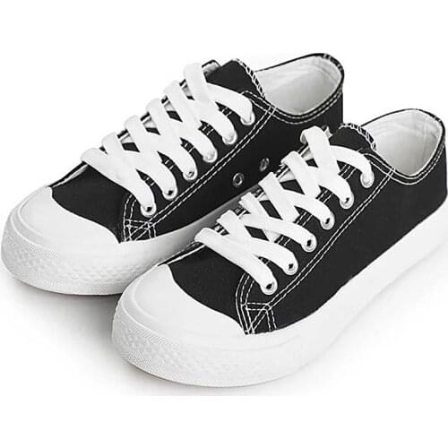 Breathable canvas shoes woman flats 2021 new fashion lace-up casual shoe women sneakers female Vulcanized shoes Tenis Feminino