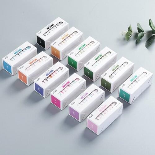 10 pcs/pack Cute Flowers Basic Solid Color paper Washi Tape Adhesive Tape DIY Scrapbooking Sticker Label Masking Tape Stationery