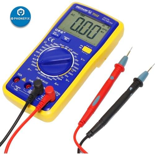 MECHANIC Intelligent English Speech Broadcast Multimeter Automatic Digital Display Universal Meter High Precision Multimeter