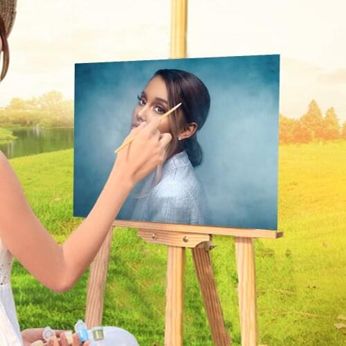Ariana Grande DIY Paint By Numbers Package Oil Paints 50*70 Oil Painting Home Decoration Adults Drawing