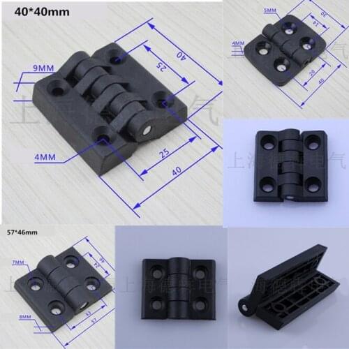 10pcs/lot Nylon hinges durable Mini Butterfly Door Hinges Cabinet Drawer Jewellery Box Decor Hinge For Furniture Hardware