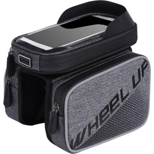 2021 Top Bike Bag Waterproof Touch Screen Top Tube MTB Frame Front Head Pouch Holder Case