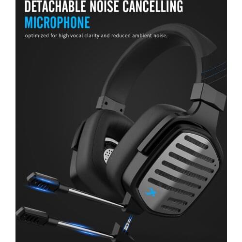 Newest XIBERIA G02 2.4G Wireless Gaming Headset 3.5mm Wired Sports Headset Noise Cancelling with Mic for PS5 PS4 PC Smartphone
