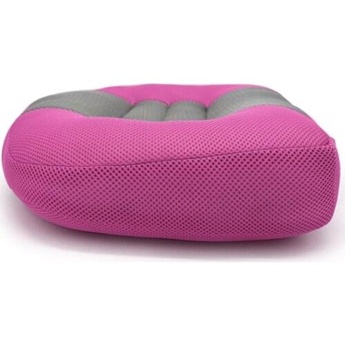 Portable Car Booster Seat Cushion Thickened Non-slip Heightening Height Boost Mat Breathable Mesh Lift Seat Pad Automotive A5KD