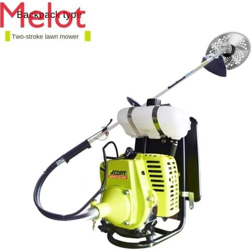 Mowing Weeding Machine Four-Stroke Backpack Gasoline Grass Irrigation Machine Side Hanging Weeding Artifact Tool