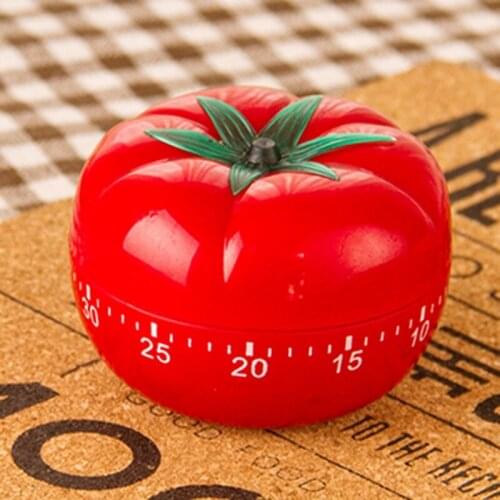 Tomato Timer 1-60min 360 Degree Kitchen Mechanical Timer Reminder Game Countdown Counter Alarm Meter Timer Kitchen Cooking Tools