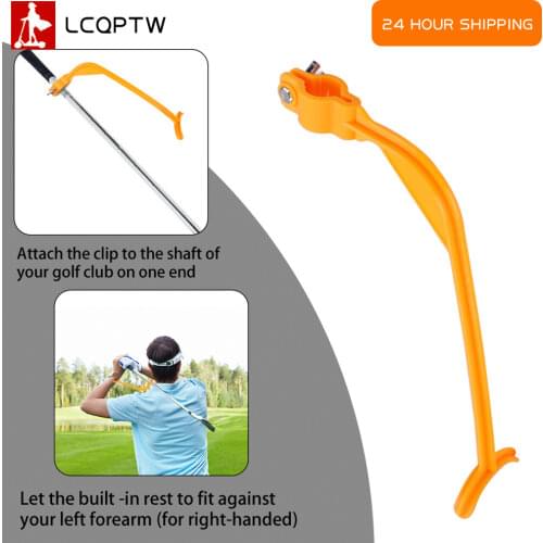 Practice Guide Golf Swing Trainer Beginner Alignment Golf Clubs Gesture Correct Wrist Training Aids Tools Golf Accessories