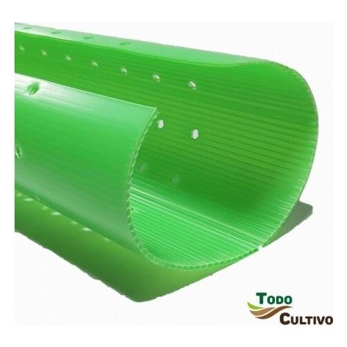 Perforated wraparound open Tree Protector. 80 cm. Of Height. Pack 140 you. Bilayer