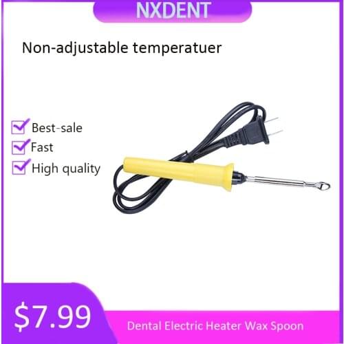 1pcs Dental Technician Electric Heater Wax Spoon Material with Non-adjustable Temperature For Dentistry Laboratory