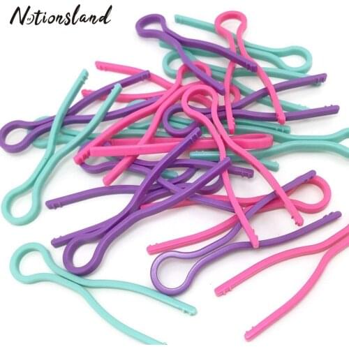 20/30PCS Bobbin Thread Holders Sewing Machines Matching Thread Spools Organizing Clip Sewing Accessory Random Color