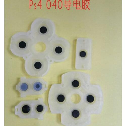 50sets For PS4 Playstation4 Controller 010 020 030 040 Keypad Button Rubber Conductive F Joystick Repair Parts