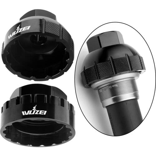Aluminum Bike BB Tool High Strength 12-Notch Bottom Bracket Socket Remover Installer Removal Assemble Repair Removing Tools