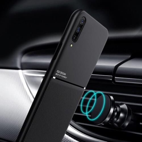 For Samsung A51 A71 Case Luxury Matte Magnet Leather Phone Cover On Samsung A50 A70 A5 1 A7 1 A 51 A 71 Car Magnetic Holder Case