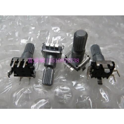 Japan encoder EVQBTC71415B code switch 30 bit 15 pulse 17mm shaft