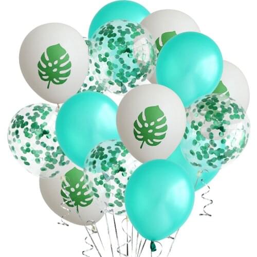 Hawaii Summer Tropical Party Balloons Luau Hawaiian Beach Party Balloons Wedding Birthday Supplies Jungle Safari Party Globos