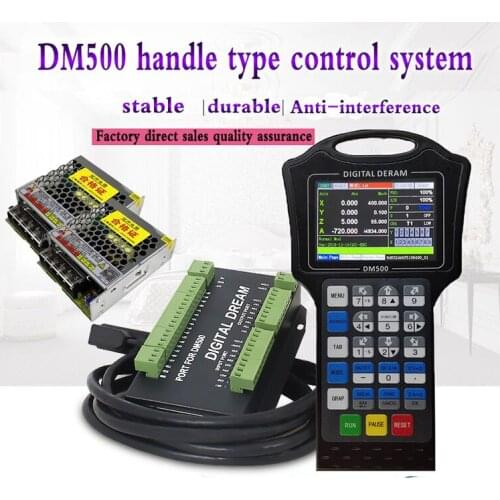 HOT!CNC Handle Motion Controller DM500 M150 3/4axis(Optional) 500KHz Pulse U-disk Read G-CODE For Stepper Motor CNC Engraving